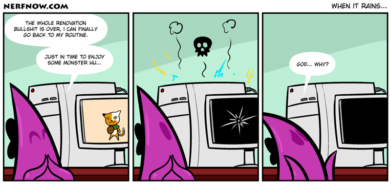 Illustration for article titled Sunday Comics: Dual Wielding Coffee